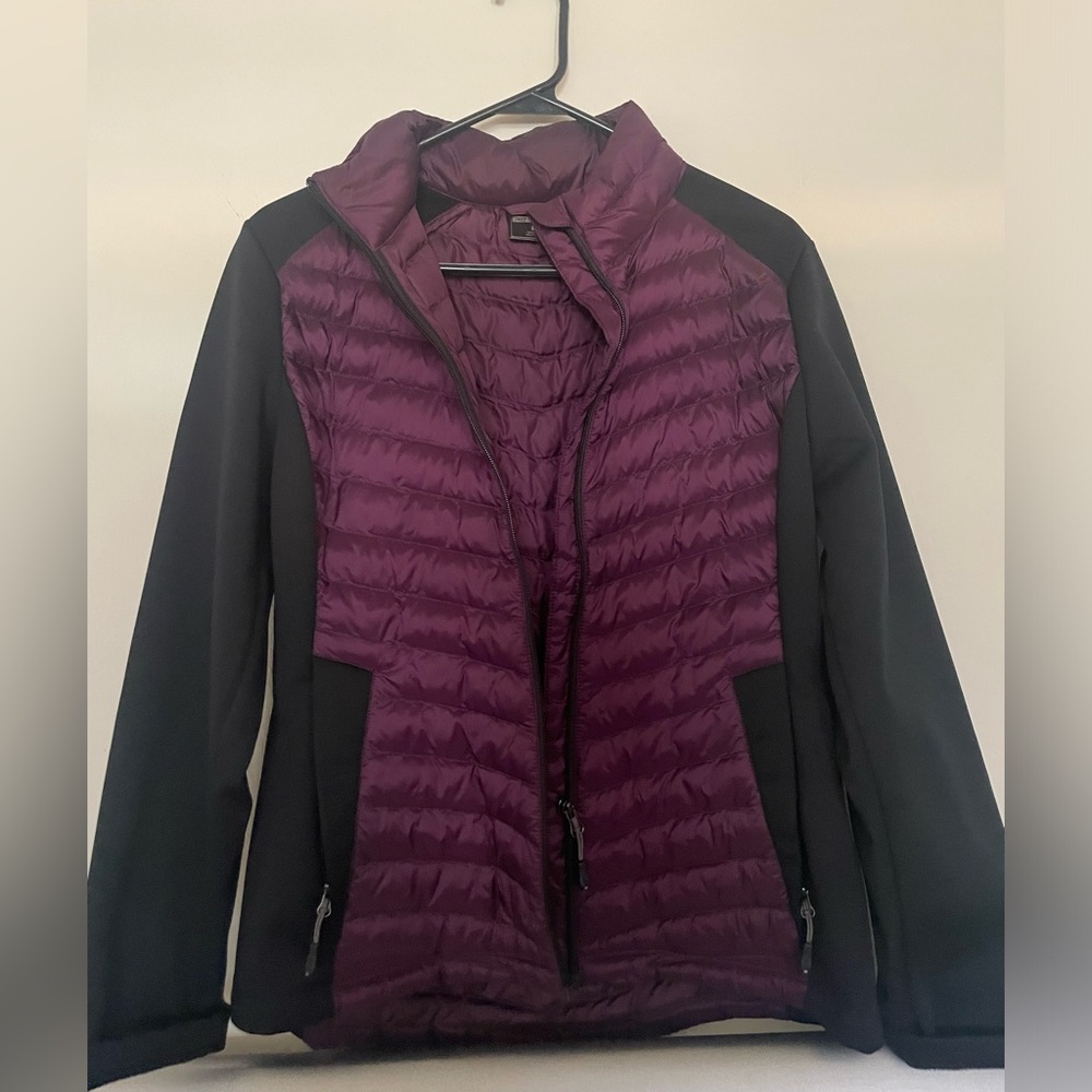 Purple and Black Womens Jacket